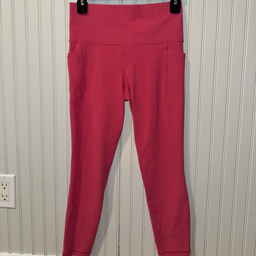Pink Athleta Leggings